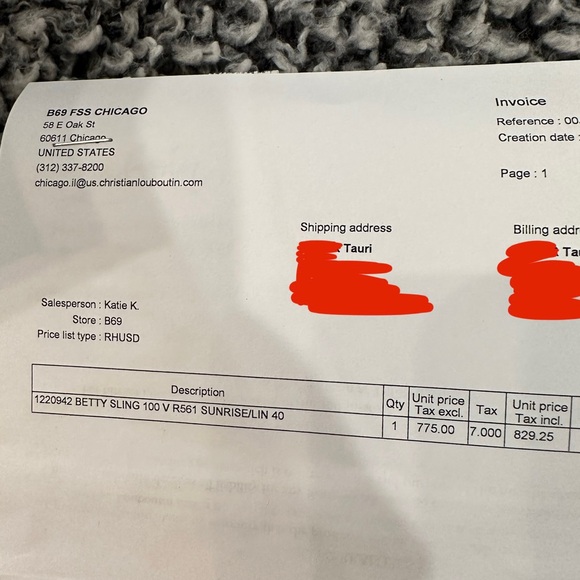 2022 Christian Louboutin sling heels - Picture 6 of 7